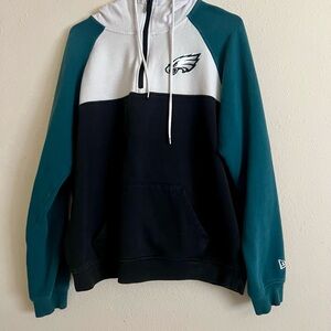 Philadelphia Eagles quarter zip hoodie